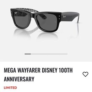 Ray-Ban MEGA wayfarer Black Sunglasses polarized